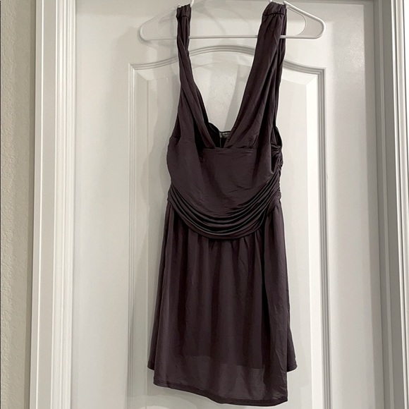 NWOT Gray Free People cocktail dress - Picture 2 of 4